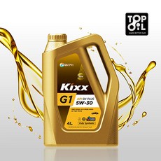 KIXX G1 SP 5W30 킥스 가솔린 엔진오일, KIXX G1 5W30 4L + 1L 3개, 1개