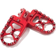 할리 팬 아메리카용 TOFR CNC 와이드 팻 풋 레스트 MX 페그 1250 RA1250 스페셜 RA1250S 2021-2023, Red, 1개