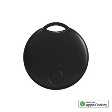 스마트기기 스마트 태그 GPS 추적기 블루투스 호환 Itag Find My 앱으로 작동 분실 방지 장치 애완 동 태그 교체 GPS 로케이터, [01] black