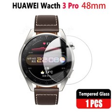 Huawei Watch 3 Pro 48mm 46mm 스마트 워치 액세서리 HD 보호 필름 Huawei Watch 3 화면 보호기 용 강화 유리, 3Pro Glass 1Pcs - huidua3