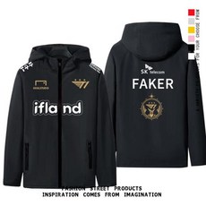 T1유니폼 FAKER 재킷 후드티 SKT 포크라운 팀 유니폼 S13 방수 자켓 LCK