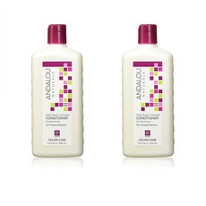안달로우 Andalou Naturals 1000 Roses Conditioner 네추럴 로즈 컨디셔너 11.5oz(340ml) 2팩, 340ml