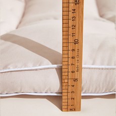 소하임 통세탁 사계절 소파 토퍼 패드, 베이지 - 이미지 10