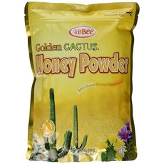 [미국산 코셔인증]하이비 골든 선인장 꿀가루 454g HiBee-Golden Cactus Honey Powder 16oz, 3개