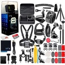 GoPro 미국 고프로 액션 카메라 HERO8 Black Digital Action Camera - Waterproof Touch Screen 4K UHD Video 12MP Ph, 32GB_Retail