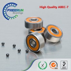 Abec 7 4 pcs 3x10x4 하이브리드 스테인레스 스틸 세라믹 공 윤활유 드라이 낚시 릴 베어링 smr103c 2os