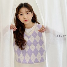 초등여아레이어드조끼