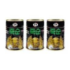 (메카몰) 진양 죽순 통조림, 400g, 3개