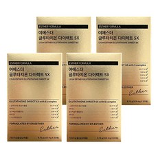 에스더포뮬러 여에스더 글루타치온 다이렉트 5X, 30정, 4개