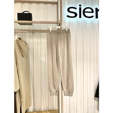 [시에로] 허리스트링 배기핏 니트팬츠 SF1PTF581