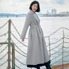 [케네스레이디(본사)] [케네스레이디]맥클리 롱 핸드메이드 코트 ENHHOK6100