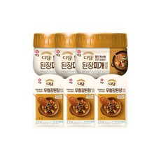 다담 된장찌개양념 530g x3 + 강된장비빔양념 140g x3, 다담 된장찌개양념 530g x3 + 강된장비빔양념 14, 3개