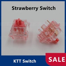 단청키보드 저소음 KTT-스위치 선형 촉각 KTT Kang 화이트 V3 홀리 팬더 바다 소금 레몬 민트 로즈 달링 스위치 기계식 키보드 스위치
