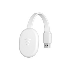TV 스틱 무선 HDMI 호환 1080P 크롬캐스트 3 넷플릭스 와이파이 디스플레이 수신기 화면 미라캐스트, 02 WHITE, 1개
