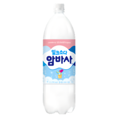 코카콜라 암바사 밀크소다, 1.5L, 2개