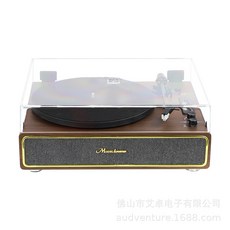 LP플레이어 턴테이블 빈티지턴테이블 라디오 블루투스 축음기 레코드 플레이어 소스 제조업체를 갖춘 레트로 비닐