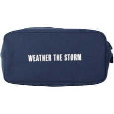 Izola Canvas Dopp Kit 여행 화장품 용품 - 날씨 - 해군