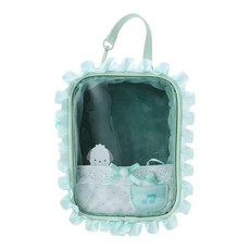 산리오(SANRIO) 산리오 포차코 인형 파우치 엔조이 아이돌 베이비 포동포동 pochacco 15.5×12×9cm 캐릭터 SANRIO 184730, 1개