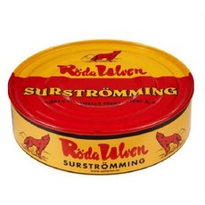 Roda Ulven 수르스트뢰밍 청어 300g surstromming, 30개