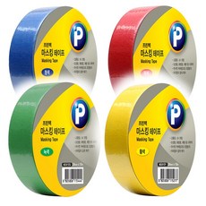 프린텍 M2410R 마스킹테이프 24mm x 10m 4색中택1