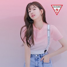 게스진 [게스] 남여공용 그라데이션 반팔티 (ML2K7604)