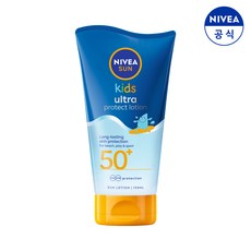 니베아 선 키즈 울트라 프로텍트 선 로션 SPF50+, 150ml, 1개