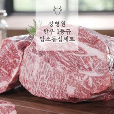 강병원한우암소1등급세트 강병원 한우암소1등급 등심세트 250g*4팩 총 1kg, 1
