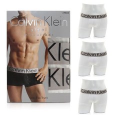 캘빈클라인 언더웨어 CK 남성 드로즈 NB1656 WHITE 3PACK SET