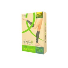 동국제약 의료기기허가 압박용밴드 센시안 메디슬리머 릴렉스 베이지 블랙+베이지