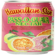 Hawaiian Sun Nectar Pass-O-Guava 11.5-Ounce (Pack of 24) Hawaiian Sun Nectar Pass-O-Guava 326g (, 1