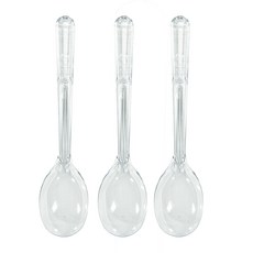 아이스크림스푼 투명 12cm 벌크포장, 3개, 500개
