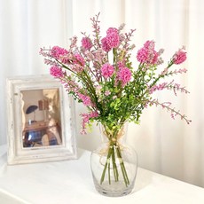 [마쉬매리골드]조화 고속터미널꽃시장 코스모스 믹스 44cm Part3 성묘조화, LT PURPLE (QW19059)