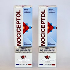 노시셉톨 40ml / 120ml 바르는 파스 휴대용 겔 파스 결림 염좌 어깨 무릎 허리 다리 손가락 관절 발가락 골프 테니스 엘보우 마사지젤, 2개, 1개