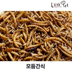 러브펫 고슴도치간식 모듬간식(밀웜.치어.새우포함)25g 간식, 4개, 25g
