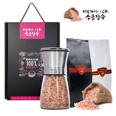 히말라야 소금장수 천연 핑크솔트 3종 선물세트 디럭스2호 디럭스3호 1개