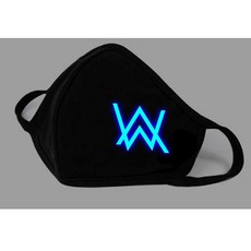패브릭 마스크 Alan Walker 알렌워커, A, 1개
