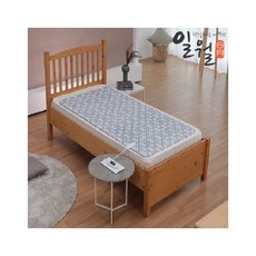 일월체크그레이워셔블온열매트