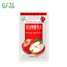 모닝애플 사과즙 사과주스 120ml X 60포 NFC 착즙주스