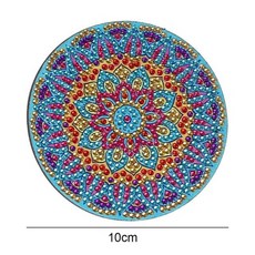 미니십자수컵받침