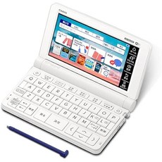CASIO 카시오 전자사전 고등학생 (영어·국어강화) 엑스워드 XD-SX4920WE 260콘텐츠 화이트 XD-SXN492WE 특별 세트, 상품명참조