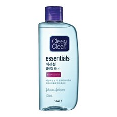 클린앤클리어 에센셜 클렌징 토너 125ml /스킨/워터