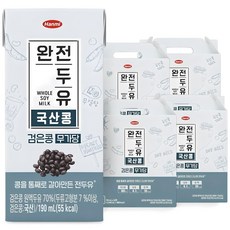 전두유 완전두유 검은콩 무가당, 190ml, 64개