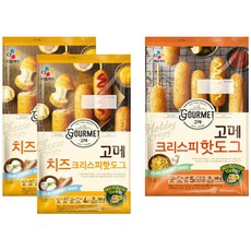 (냉동)고메 치즈크리스피핫도그425gx2개+크리스피핫도그480gx1개, 1세트