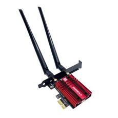 무선랜카드 와이파이 6E 5374Mbps 블루투스 5.3 트라이 밴드 2.4G/5G/6G