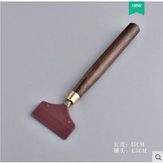 클렌징브러시 블랙 단목 티브러시 전기목 다반 차판 청결 수기를 쓸어 담고 차를 달이다 도구 긁다 쿵푸 4426830756, 블랙 단병 레드 티 긁다