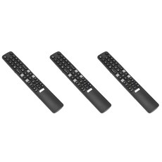 TCL ARC802N YUI1 49C2US 용 3X TV 리모컨, 01 Black