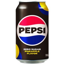 펩시콜라 제로 파인애플 업소용 355ml, 12개