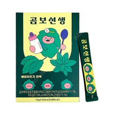 곰보선생 배암차즈기진액 곰보배추시럽 액상스틱 300g 1개