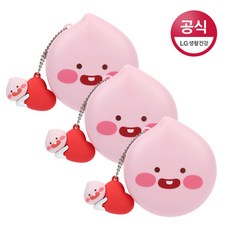 온더바디 내츄럴 핑크 톤업 선쿠션 어피치 15g, 3개