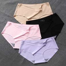 노라인 심리스 햄라인 여성 삼각 팬티 속옷 개별포장 데일리 요일별 언더웨어 여자 무봉제